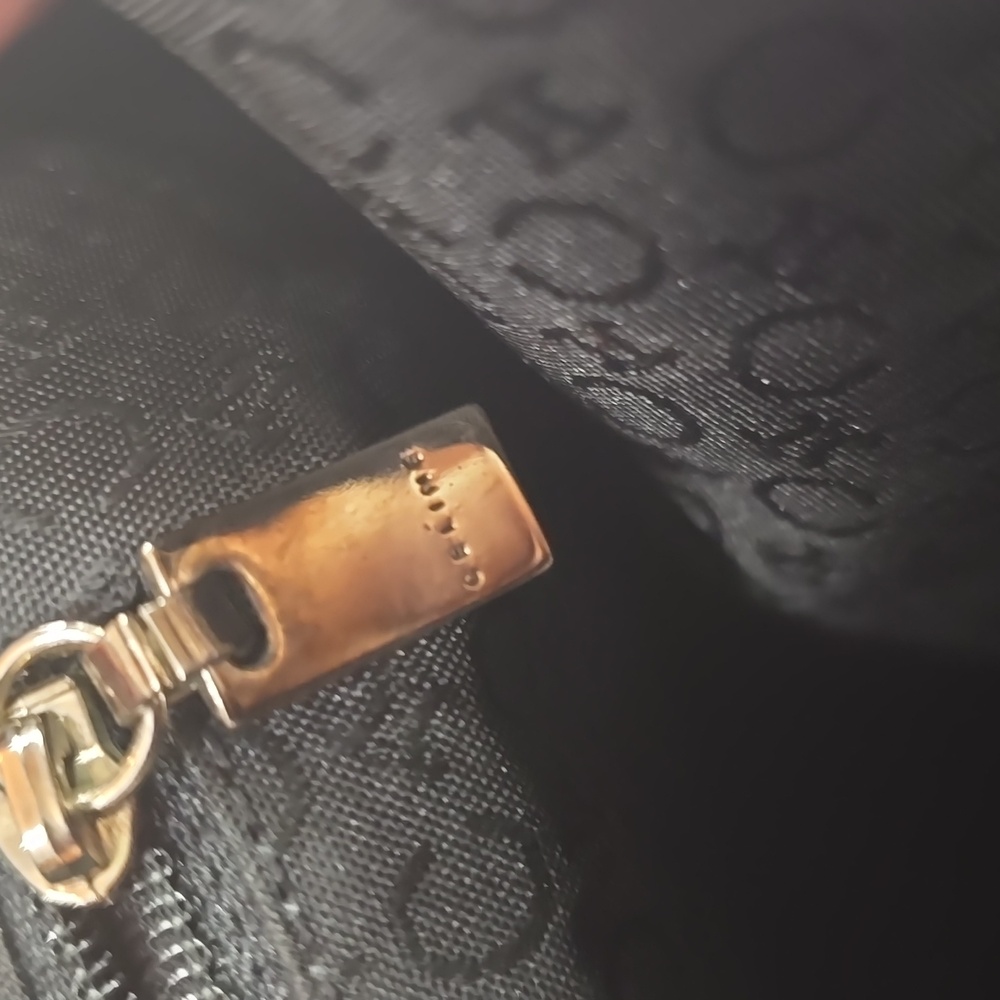 Celine Suede Leather Trim Black /tan Women's Bag‎ - Picture 8 of 15